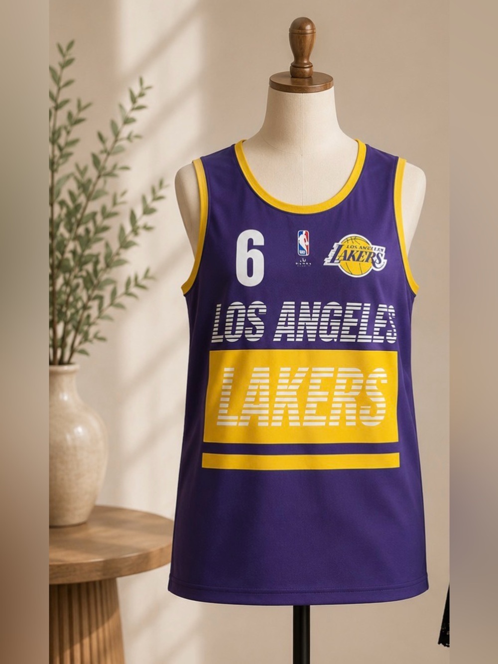 NBA Los Angeles Lakers Purple & Yellow Fan Tank